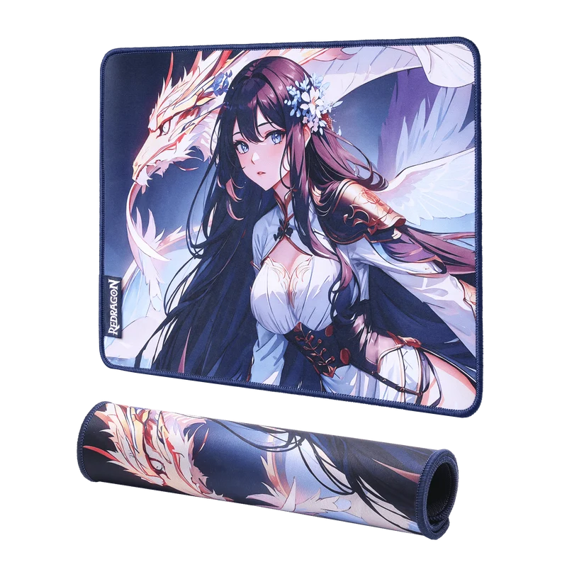 P046 Anime Blue Gaming Mouse Pad/Desk Mat