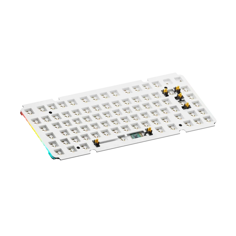 GMMK 3 Switch Plate 75% FR4 White ISO