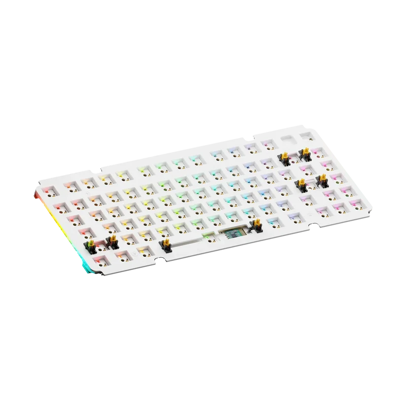 GMMK 3 Switch Plate 75% FR4 White ANSI