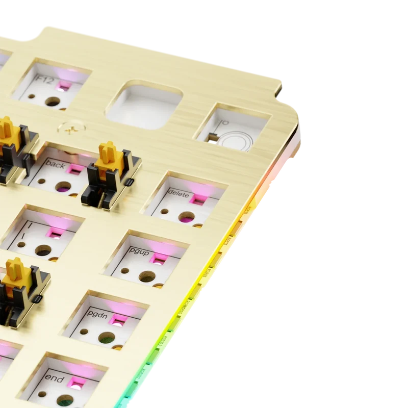 GMMK 3 Switch Plate 75% Brass ANSI