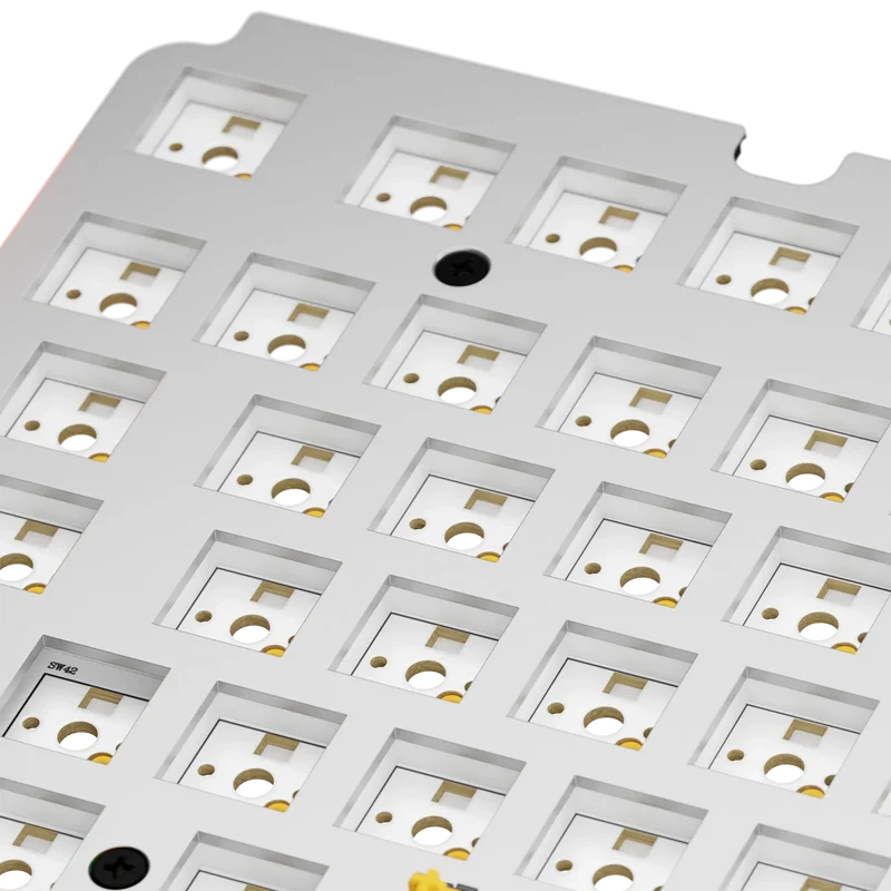 GMMK 3 Switch Plate 75% Aluminum Silver ISO