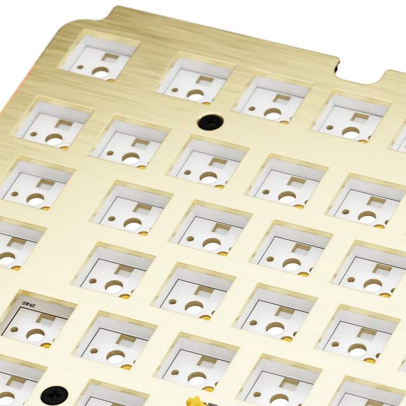GMMK 3 Switch Plate 75% Brass ISO