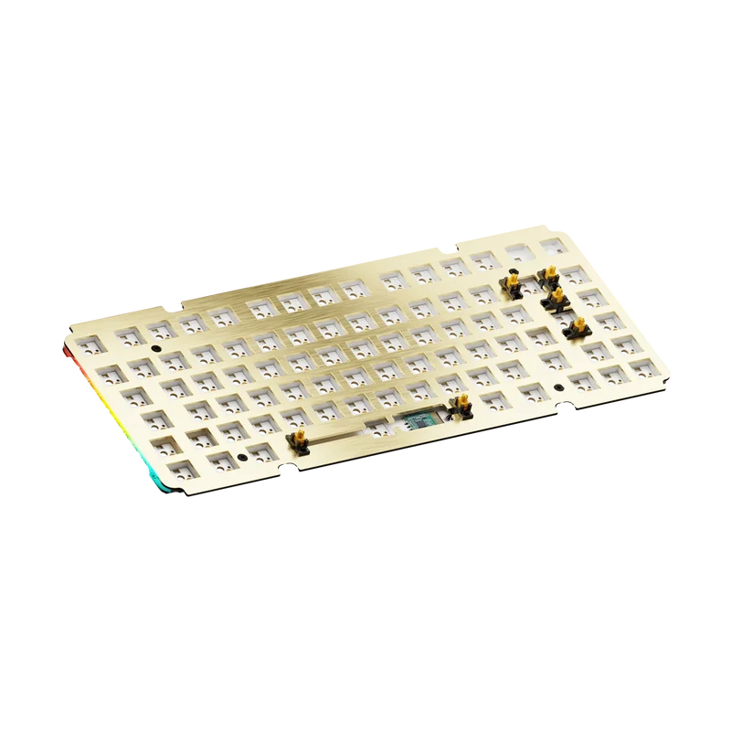 GMMK 3 Switch Plate 75% Brass ISO