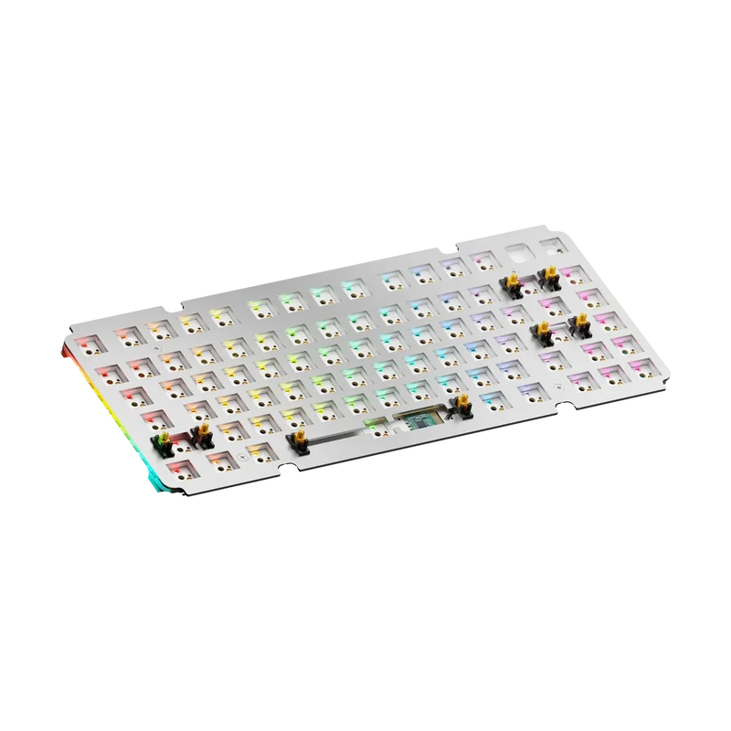 GMMK 3 Switch Plate 75% Aluminum Silver ANSI
