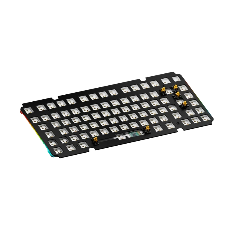 GMMK 3 Switch Plate 75% Aluminum Black ISO