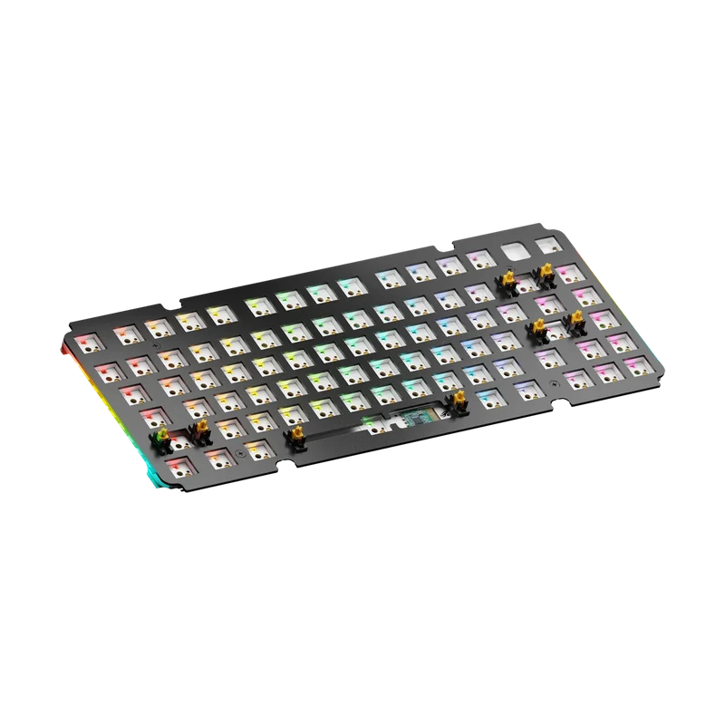 GMMK 3 Switch Plate 75% Aluminum Black ANSI