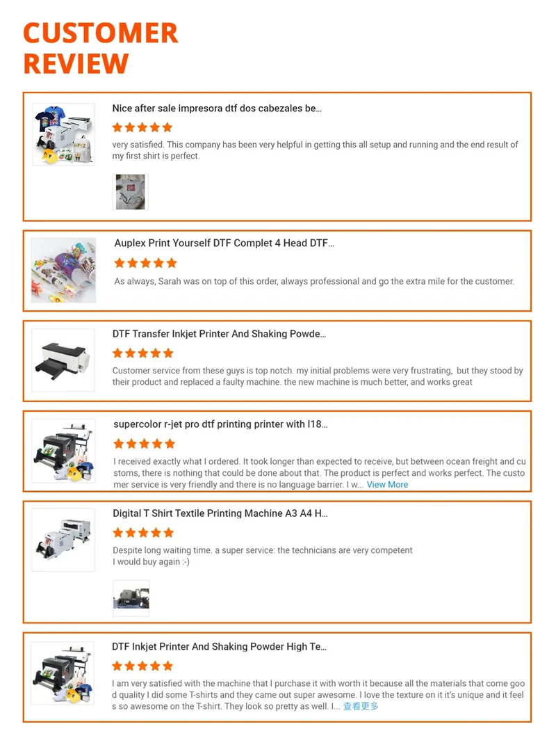 Auplex DTF 2 XP600 A3 Cloth PET Film White Ink Printing Machine DTF T Shirt Garment Digital Printer for Tshirt Heat Transfer