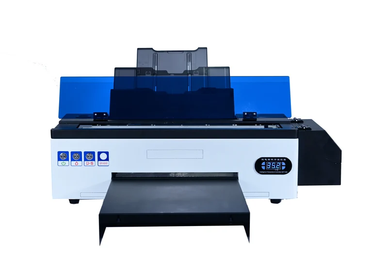 A3size Dtf Printer R1390 with Oven Machine with 100pcs A3size Film with 600ml DTF Ink with 1kg Powder