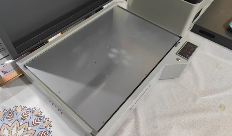 Automatic A3 Size DTF Printer Powder Drying Oven and Scroll to Roll up Film Multi-Function