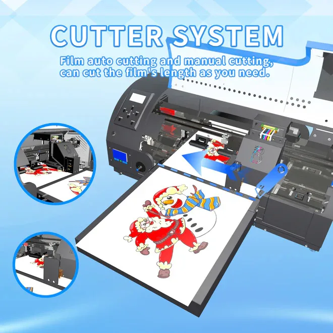 XP600 DTF Printer Large Format Direct to Film Printing Machine with Oven Laptop Ink Film and Powder for Custom Small Business
