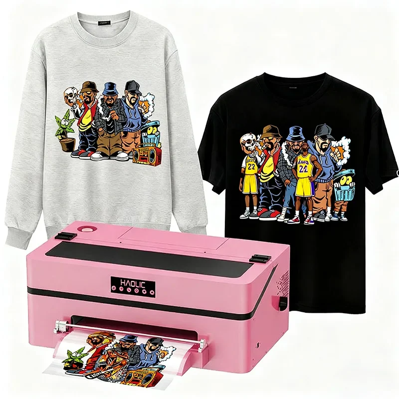 13-inch DTF Printer Mini Size Printing Machine T-shirt Transfers Printer Factory Price for Fabric Transfer Printing Business