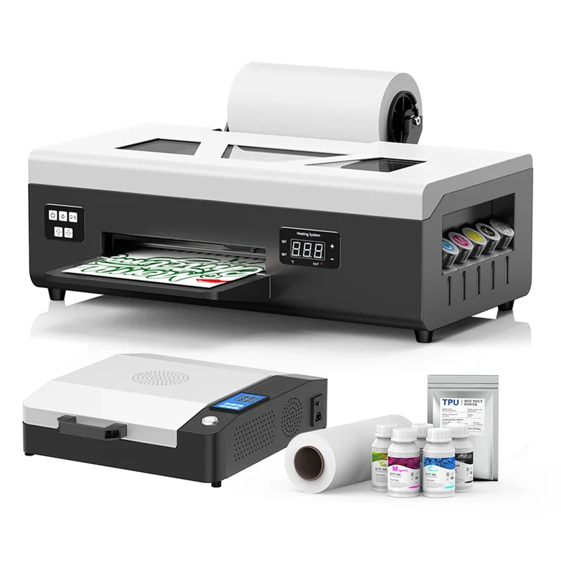 Low Price Dtf Printer Film Sticks Direct to Film Digital Dtf Printer T Shirt Printing Machine Oven Ink Dtf Printer Bundle Mix