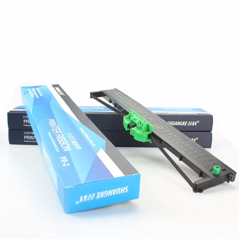 Compatible Printer Ribbon Cassette for Epson LQ350 LX350 Black Fabric Ribbon Cartridge LQ-350 LX-350 S015633 S015631/S015637