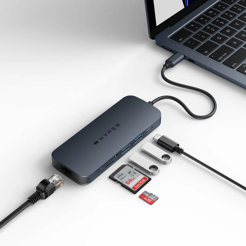 HyperDrive Next 8 Anschluss USB-C Hub
