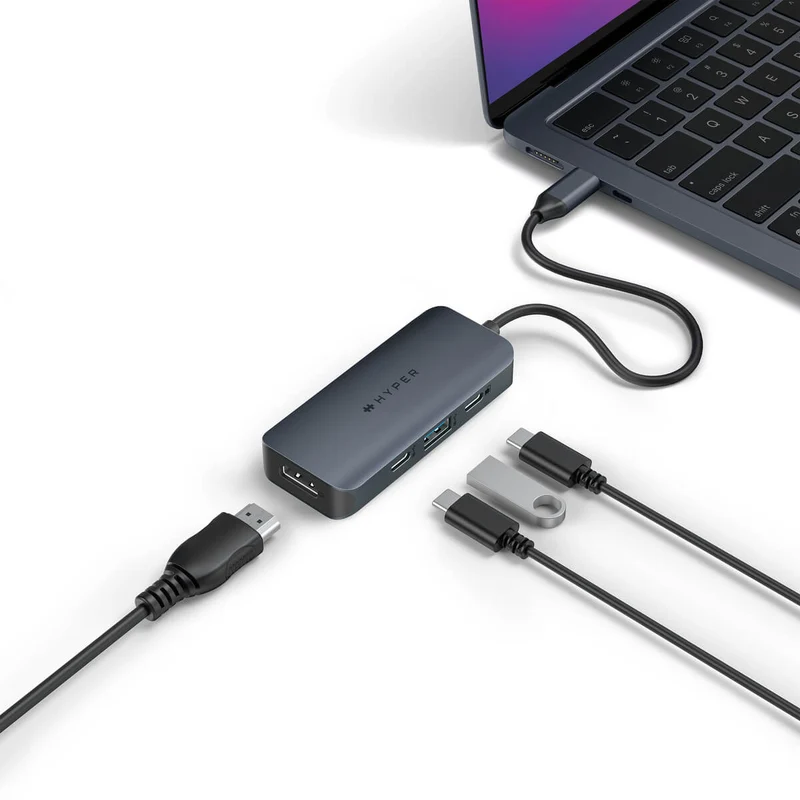 HyperDrive Next 4 Anschluss USB-C Hub