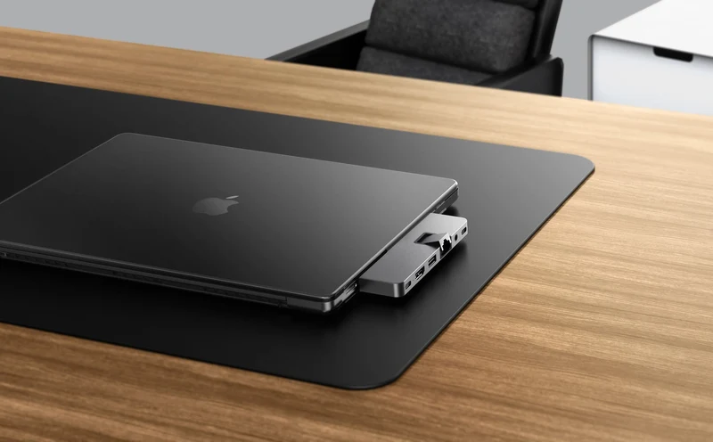 HyperDrive DUO PRO 7-in-2 USB-C Hub - Grau