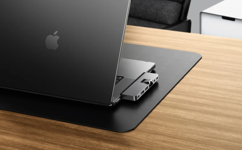 HyperDrive DUO PRO 7-in-2 USB-C Hub - Grau