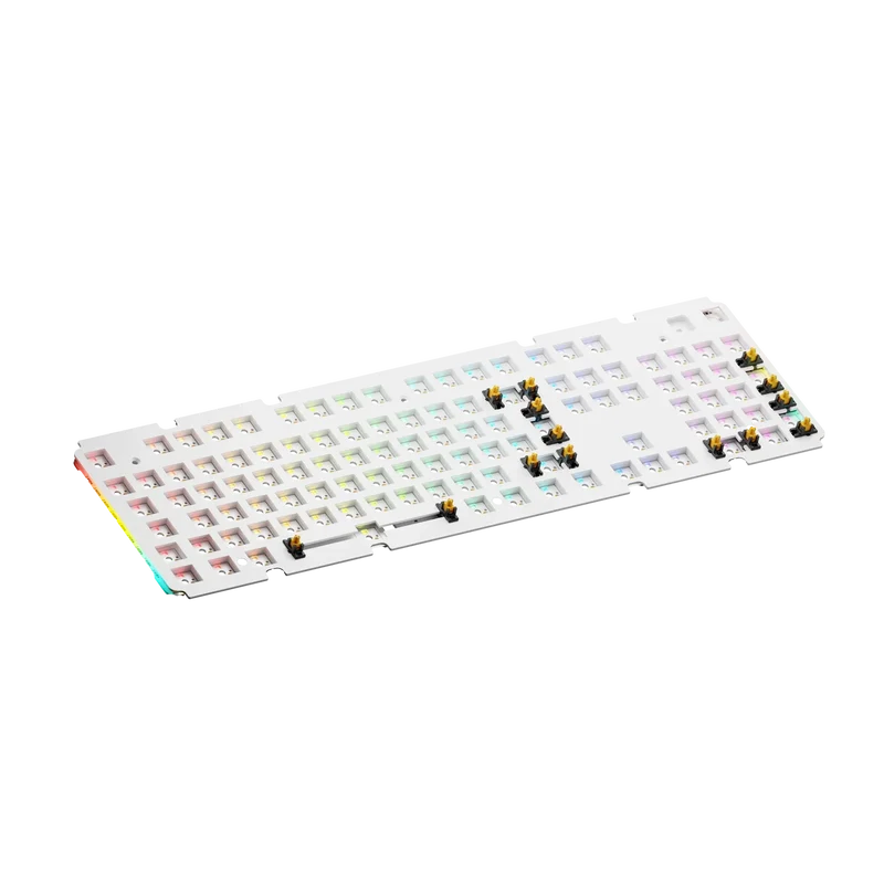 GMMK 3 Switch Plate 100% FR4 White ISO