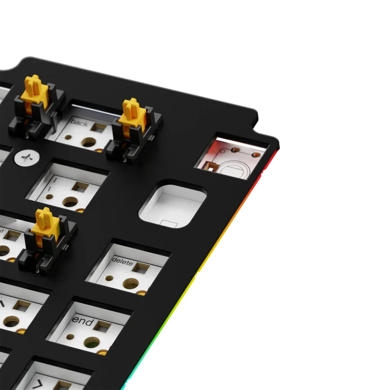 GMMK 3 Switch Plate 65% Aluminum Black ANSI