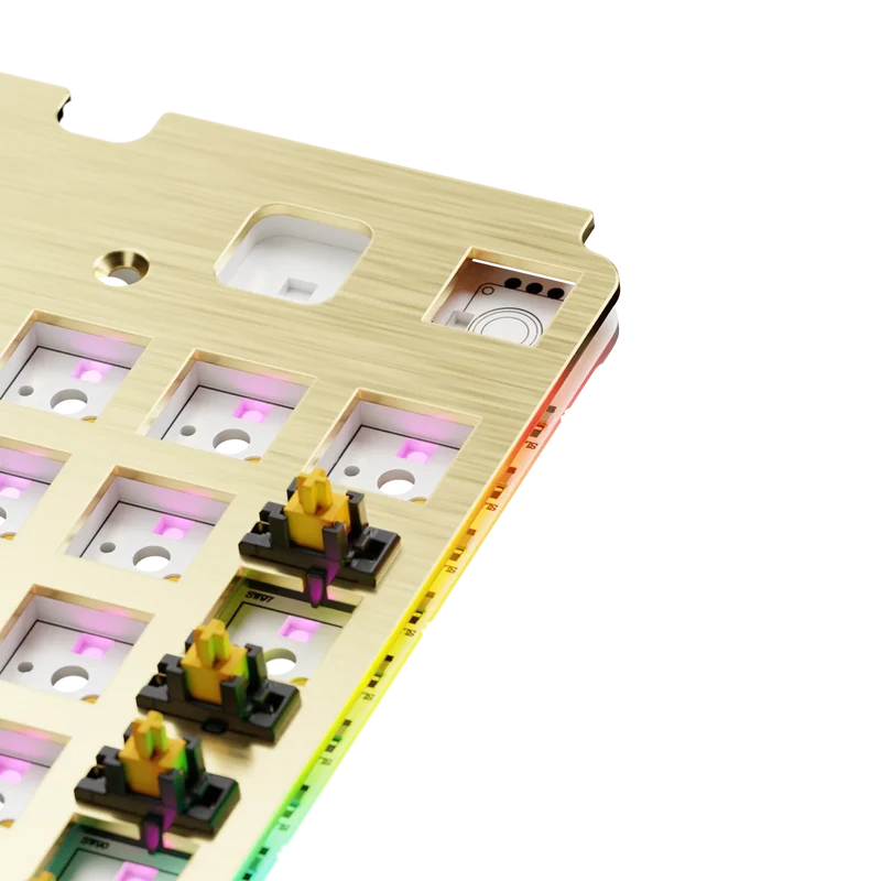 GMMK 3 Switch Plate 100% Brass ISO