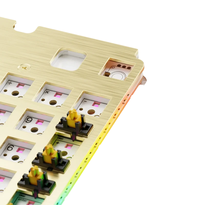 GMMK 3 Switch Plate 100% Brass ANSI