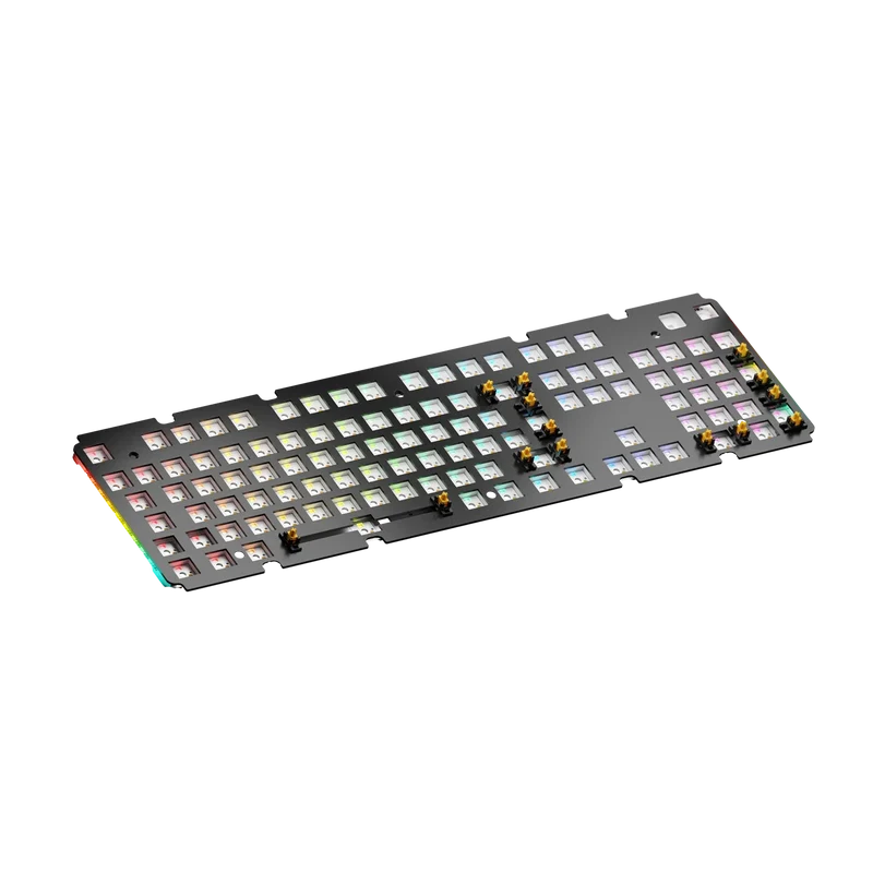 GMMK 3 Switch Plate 100% Aluminum Black ISO