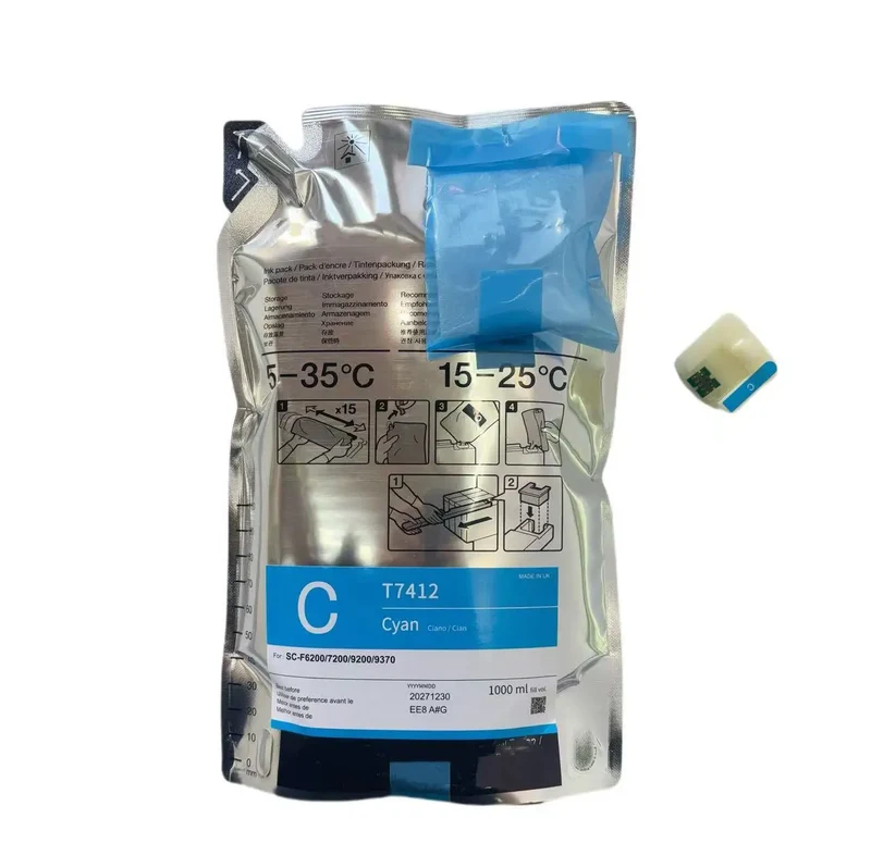 Heat Transfer Ink Sublimation Ink Bag for Printers F6070 F6200 F6270 F7200 F9200 F9370 Digital Textile Printing