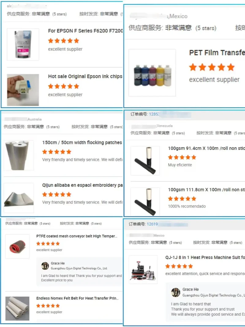 Heat Transfer Ink Sublimation Ink Bag for Printers F6070 F6200 F6270 F7200 F9200 F9370 Digital Textile Printing