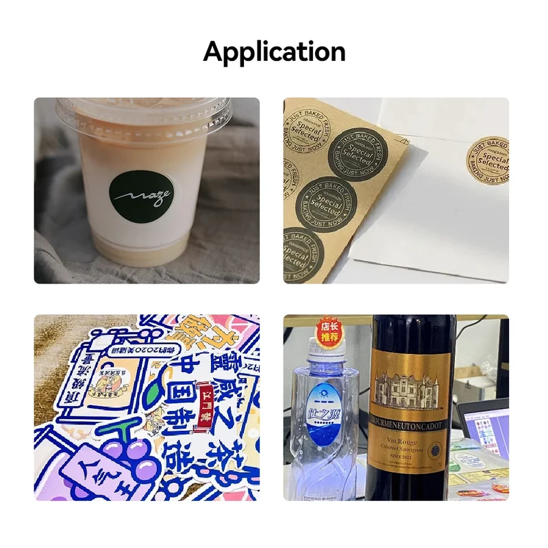 Print Machine Vinyl Water Based Ink Printing Machines A4 Size Digital Label Sticker Print Machine