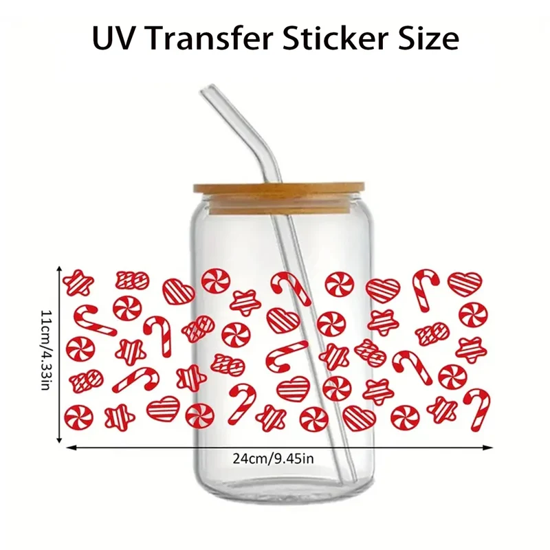 Custom Design Tumblers Waterproof Decals UV DTF Cup Wrap Transfers Vinyl Eco Transfers Sticker for Mugs Glass Coffee Cup
