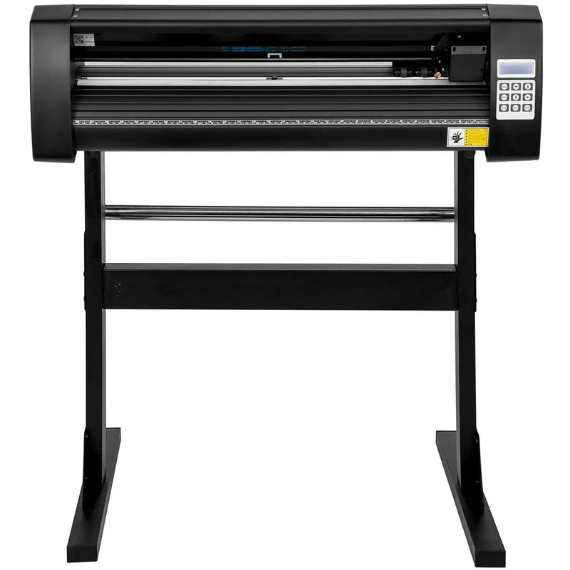 28Inch 720MM Max Paper Feed Printer Cutting Plotter Vinyl Cutter Machine with Computer Windows Software 3 Blades LCD Screen