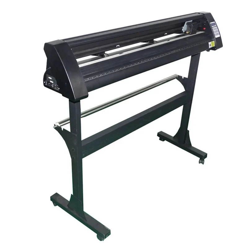 28Inch 720MM Max Paper Feed Printer Cutting Plotter Vinyl Cutter Machine with Computer Windows Software 3 Blades LCD Screen