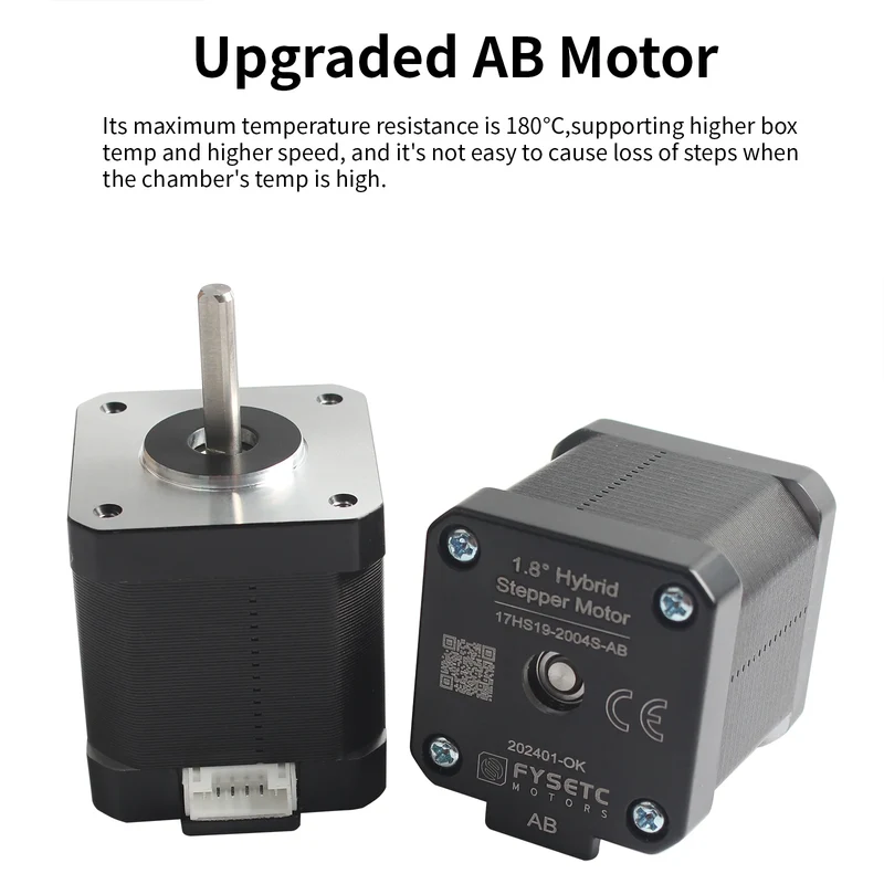 FYSETC Voron V2.4 R2 Pro Motor Kits High Quality 3d Ptinter Motor High Temperature Resistance for VORON 2.4