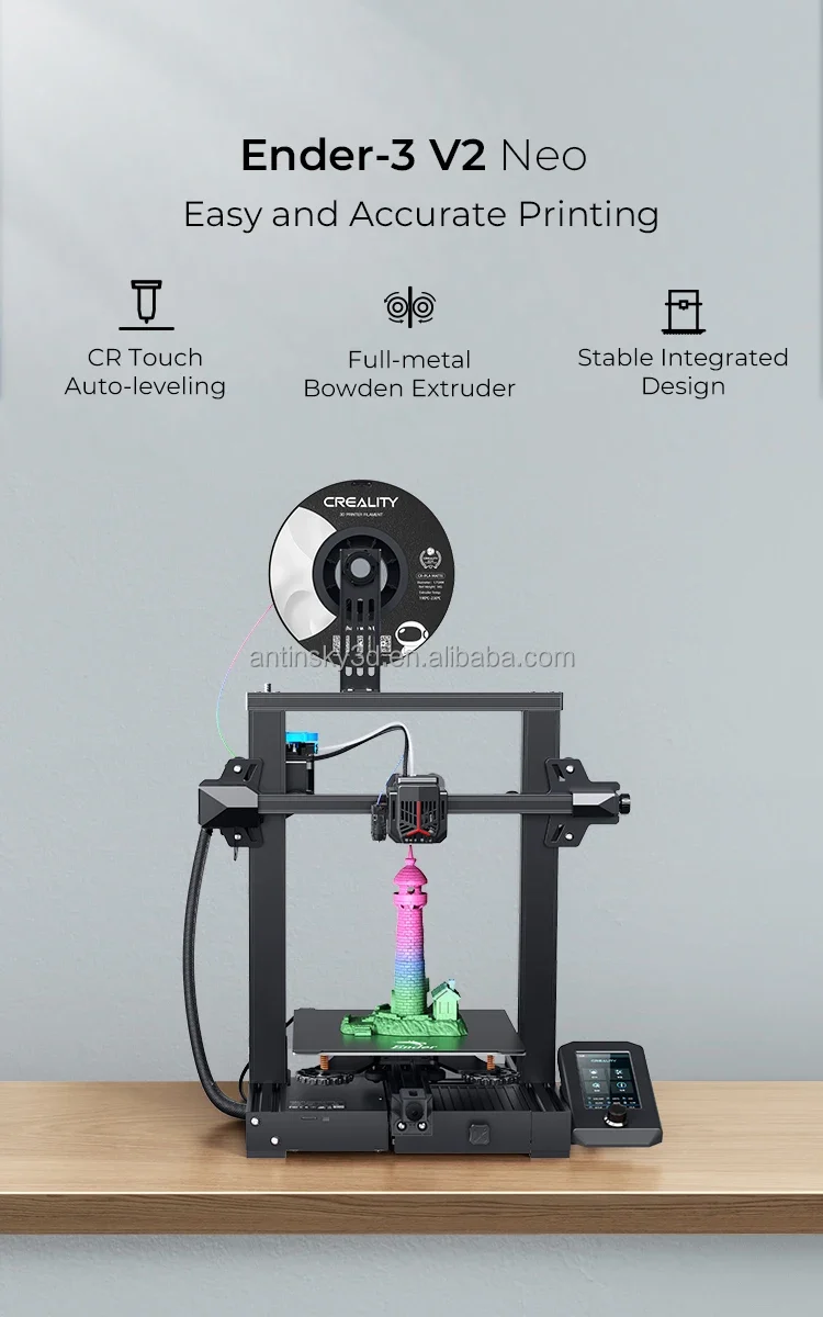 Creality Ender-3 V2 NEO 3D Printing Machine 3d Printer Upgrade From Ender3 V2 Impresora 3d