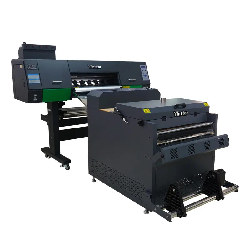 Yinstar 24 Inch Dtf Printer Digital Printer for T-shirt Clothes Textile Dual Printhead I3200 Digital Imprimante Dtf Printer