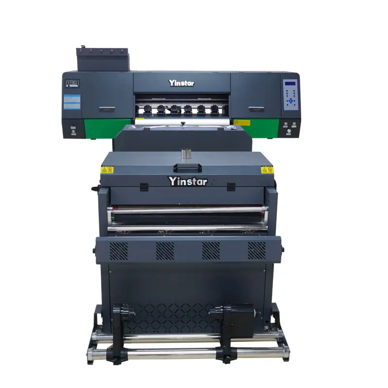 Yinstar 24 Inch Dtf Printer Digital Printer for T-shirt Clothes Textile Dual Printhead I3200 Digital Imprimante Dtf Printer
