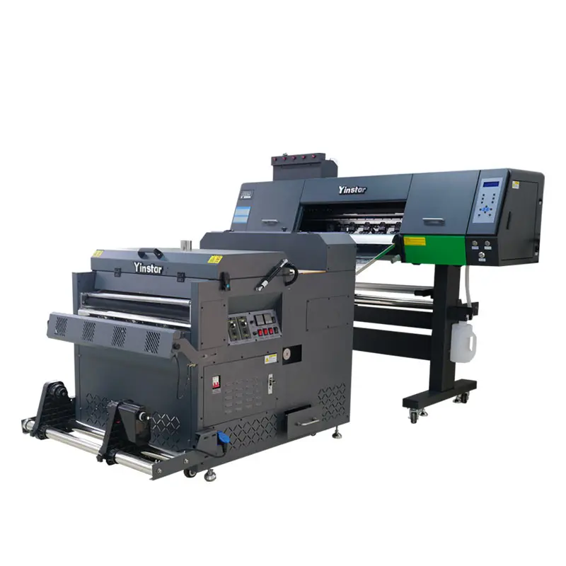 Yinstar 24 Inch Dtf Printer Digital Printer for T-shirt Clothes Textile Dual Printhead I3200 Digital Imprimante Dtf Printer