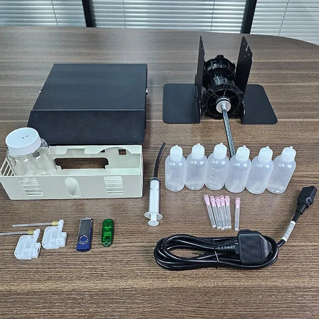 DTF Inkjet Printer A4 Size Start Kit DTF Printer Full Set Machine Heat Transfer XP600 DTF Printer With Materials