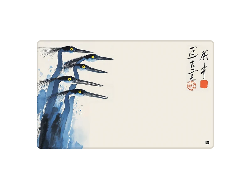 Indigo-Reiher
