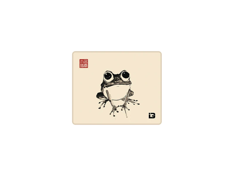 Fröhlicher Frosch