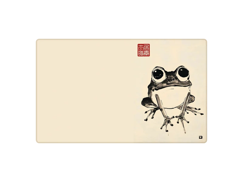 Fröhlicher Frosch