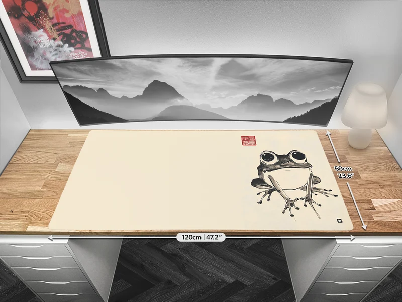 Fröhlicher Frosch