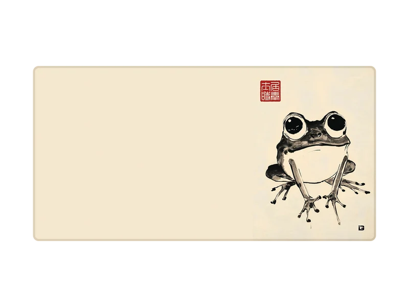 Fröhlicher Frosch