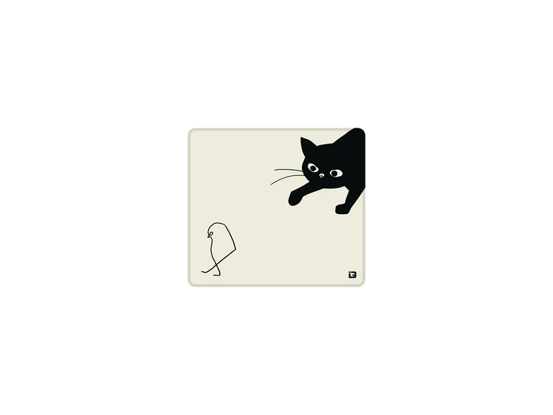 Katze und Vogel