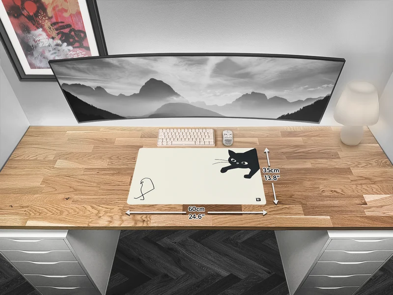 Katze und Vogel