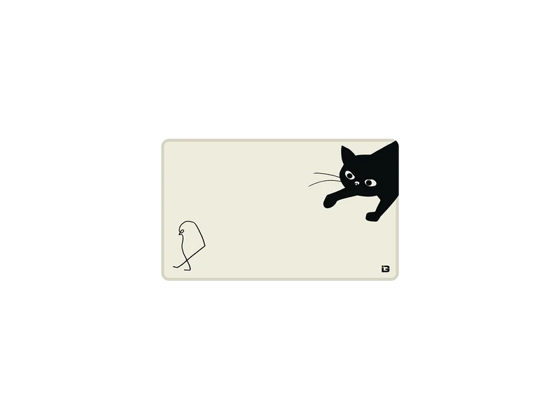 Katze und Vogel