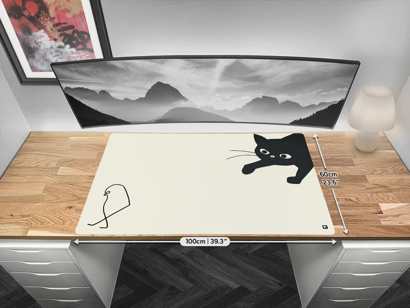 Katze und Vogel
