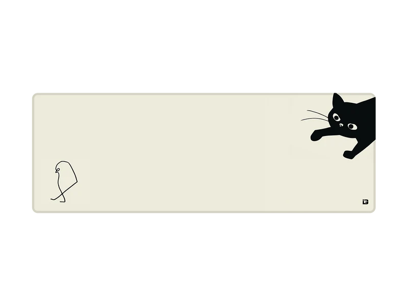 Katze und Vogel