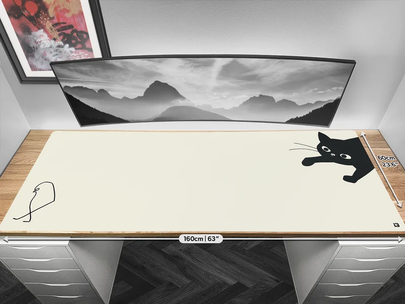 Katze und Vogel