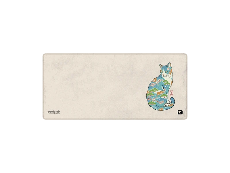 Ukiyo Blaue Katze